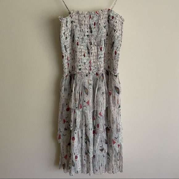 Isabel Marant Étoile Elma Convertible Silk Dress in Ecru - Picture 4 of 16